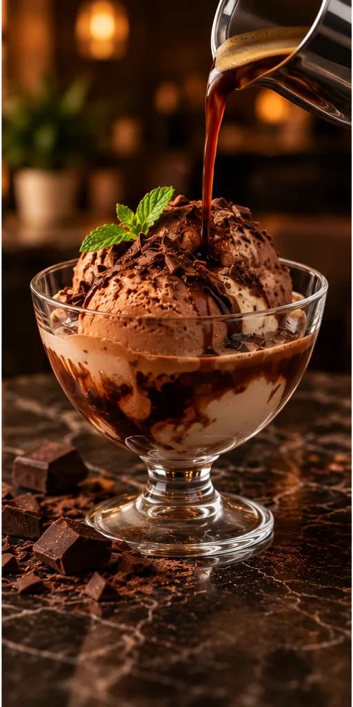 Çikolatalı Affogato