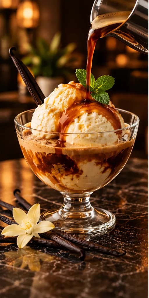Vanilyalı Affogato
