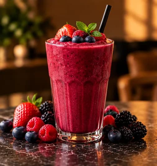 Orman Meyveli Smoothie
