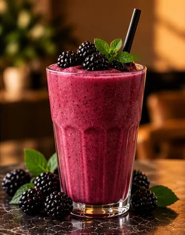 Böğürtlenli Smoothie