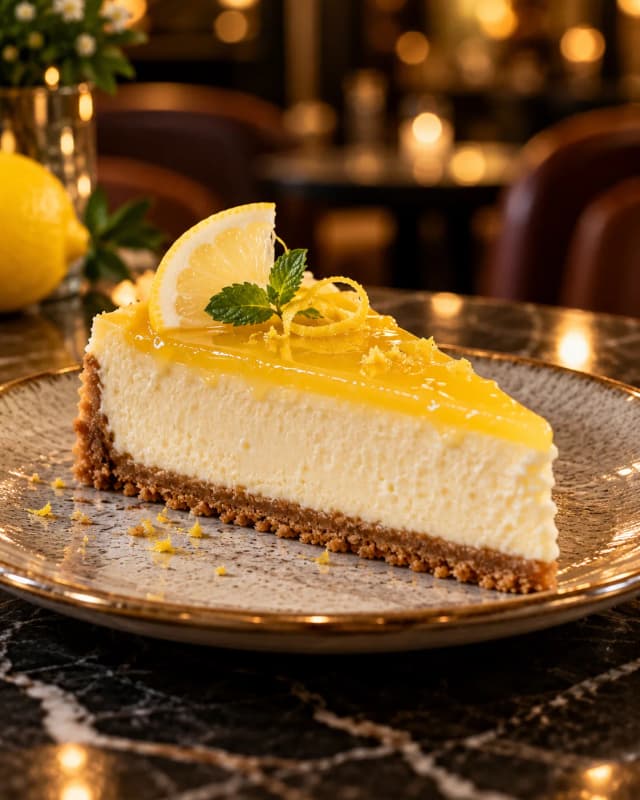 Limonlu Cheesecake