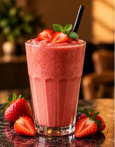 Çilekli Smoothie